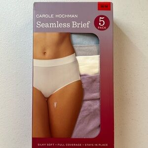 Carole Hochman seamless brief 5 pack underwear